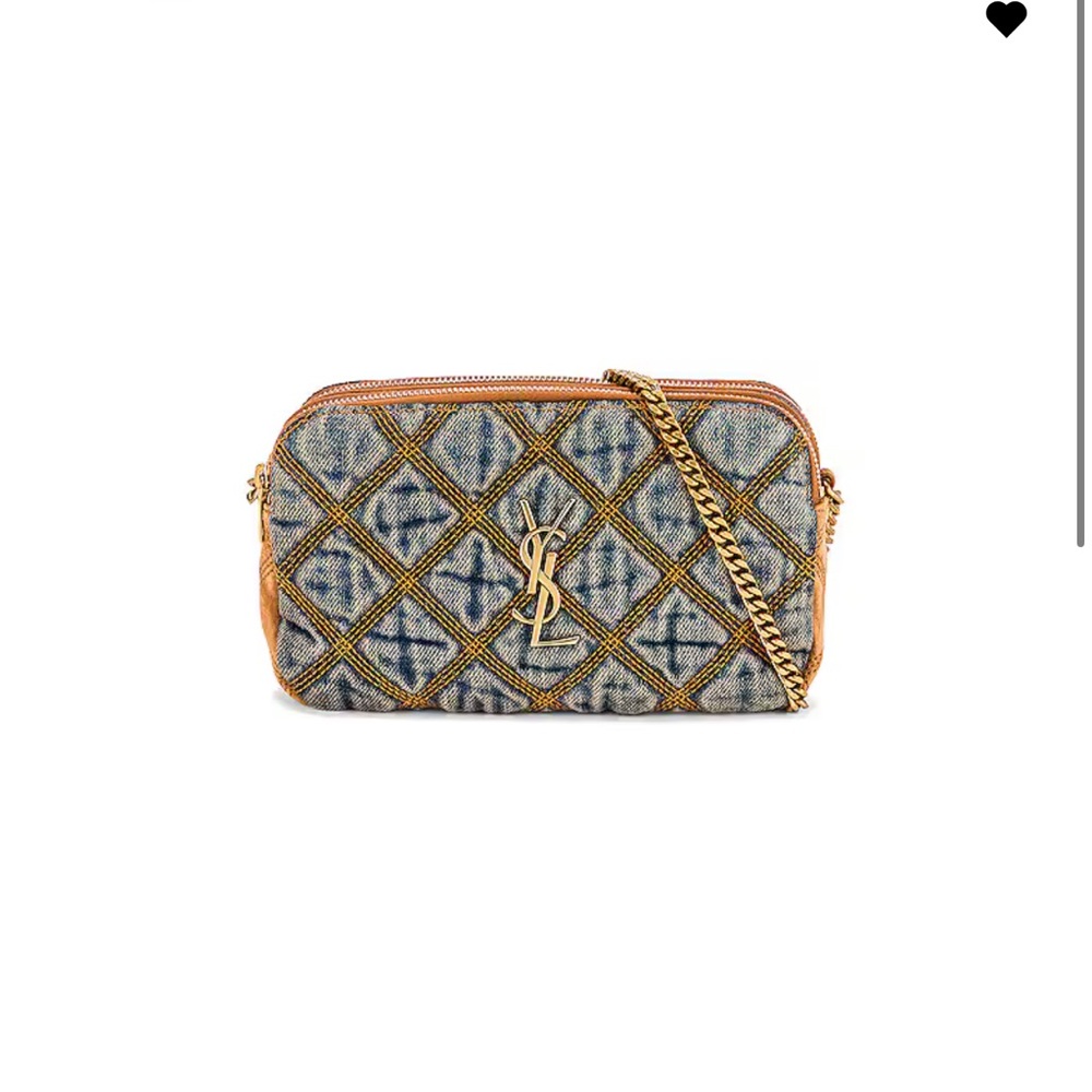 ISO YSL denim Becky chain bag